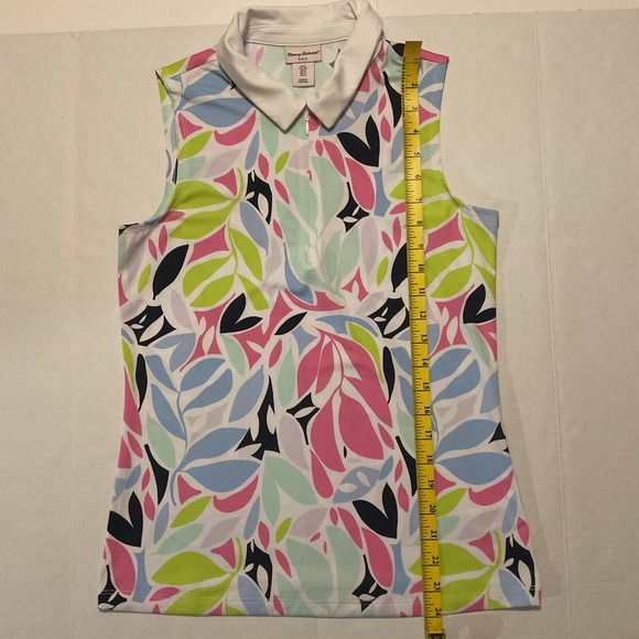 Tommy Bahama Women’s Golf Polo Shirt Floral Print Multicolor - Picture 3 of 7